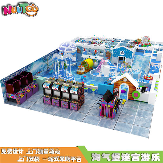 淘氣城堡樂(lè)園 淘氣城堡冰雪系列 室內(nèi)兒童樂(lè)園游樂(lè)設(shè)施LE-TQ004