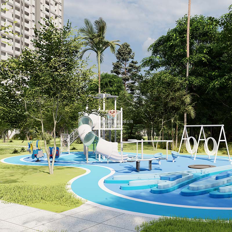 城市社區(qū)公園適合哪些款式的游樂設備？